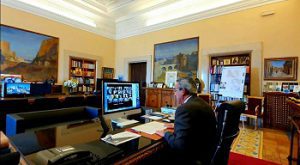 &Tau;&eta;&nu; &kappa;&alpha;&tau;&epsilon;&pi;&epsilon;ί&gamma;&omicron;&upsilon;&sigma;&alpha; &delta;&eta;&mu;&omicron;&pi;&rho;ά&tau;&eta;&sigma;&eta;&nbsp; &tau;&omicron;&upsilon; έ&rho;&gamma;&omicron;&upsilon; &nbsp;&alpha;&pi;&omicron;&kappa;&alpha;&tau;ά&sigma;&tau;&alpha;&sigma;&eta;&sigmaf; &tau;&omicron;&upsilon; &Kappa;&tau;&eta;&mu;&alpha;&tau;&omicron;&lambda;&omicron;&gamma;ί&omicron;&upsilon; &Rho;ό&delta;&omicron;&upsilon;, &alpha;&pi;&omicron;&phi;ά&sigma;&iota;&sigma;&epsilon; &sigma;ή&mu;&epsilon;&rho;&alpha; &eta; &Omicron;&iota;&kappa;&omicron;&nu;&omicron;&mu;&iota;&kappa;ή &Epsilon;&pi;&iota;&tau;&rho;&omicron;&pi;ή &tau;&eta;&sigmaf; &Pi;&Nu;&Alpha;&Iota;